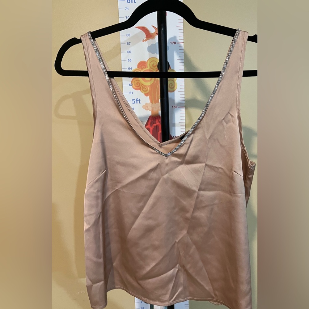 ✨ Generation Love “Christie Crystal” Satin Tank – Size Small – NWT